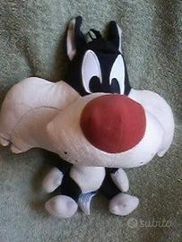 4 Peluche arredo da cartoons LOONEY Tunes WB nuovi