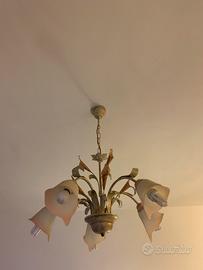 Lampadari in ferro battuto