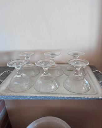 Servizio coppe gelato