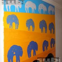 Corrado zani 100 x 100 olio su tela