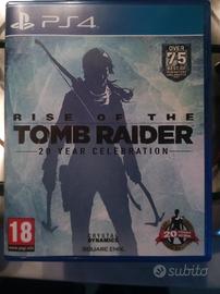 PS4 Rise of The Tomb Rider 20 celebration