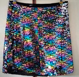 Mini gonna paillettes 