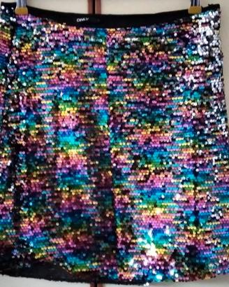 Mini gonna paillettes 