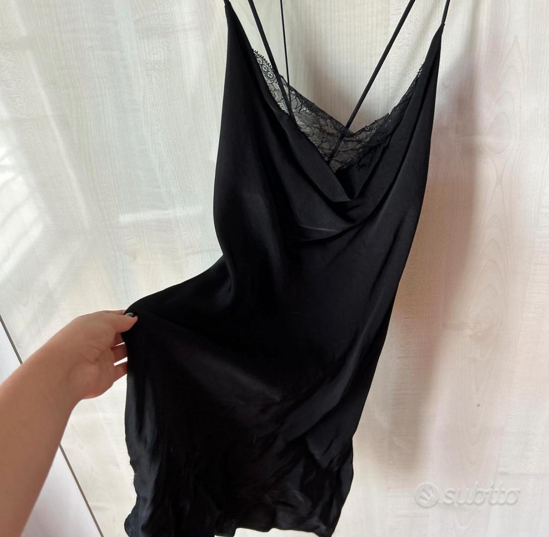Vestito mini satinato zara sales