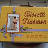 Contenitore in metallo biscotti Plasmon