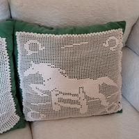 cuscino fatto a mano  da divano