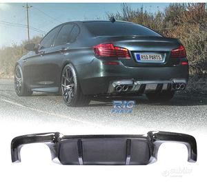 DIFFUSORE BMW F10 F11 LOOK M PERFORMANCE CARBONIO