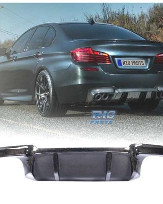 DIFFUSORE BMW F10 F11 LOOK M PERFORMANCE CARBONIO