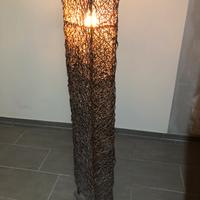 Lampada in legno