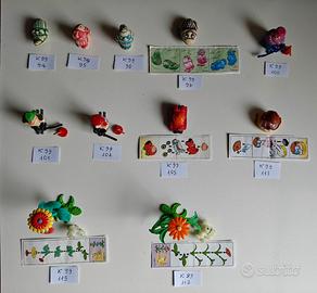 3° Lotto di 11 Sorpresine Kinder Ferrero (K99)