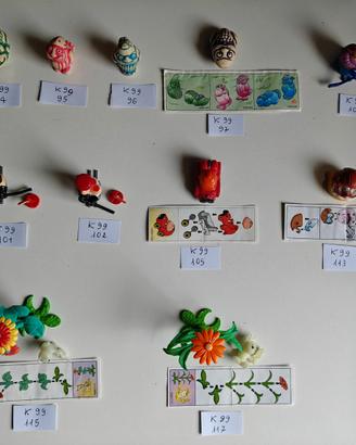 3° Lotto di 11 Sorpresine Kinder Ferrero (K99)