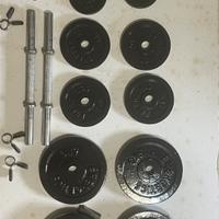 Manubri e pesi dischi in ghisa