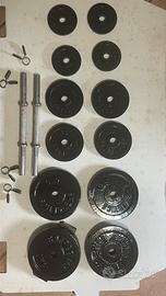 Manubri e pesi dischi in ghisa