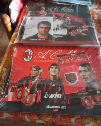 Lotto campioni spille Ronaldo e Maldini  Milan 