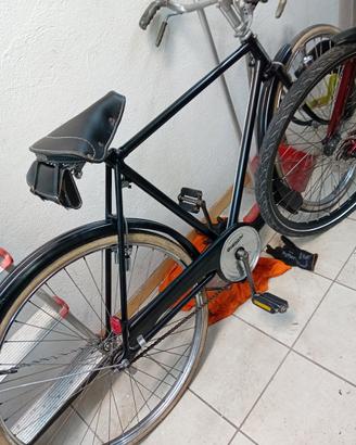 bicicletta freni a bacchetta bianchi 