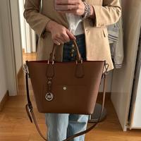 Borsa marrone con tracolla Michael Kors