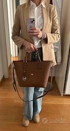 Borsa marrone con tracolla Michael Kors