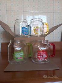 Set n.4 tazze mug NUTELLA