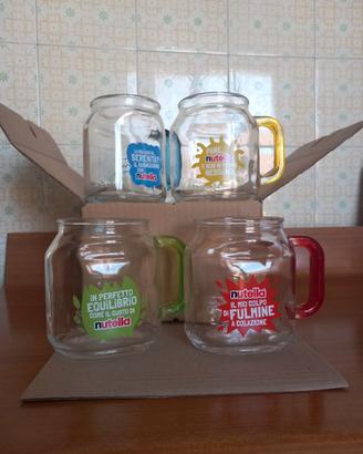 Set n.4 tazze mug NUTELLA