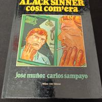Fumetto d'autore vintage Alack Sinner anno 1981