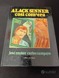 Fumetto d'autore vintage Alack Sinner anno 1981