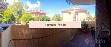CASSIA TOMBA DI NERONE BiLOCALE ARREDATO TERRAZZO
