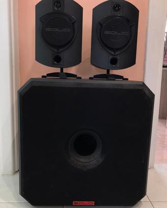Casse Solid + subwoofer 500 watt