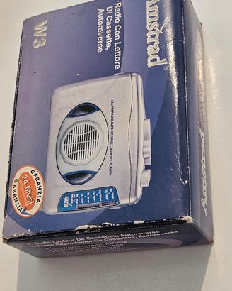Walkman radio Amstrad nuovo mai usato anni 80