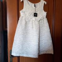 Abito bianco 11-12 anni