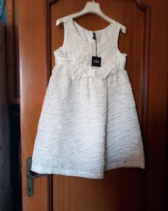 Abito bianco 11-12 anni
