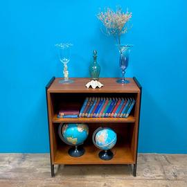 SCAFFALE LIBRERIA TEAK DESIGN SCANDINAVO MIDCENTUR