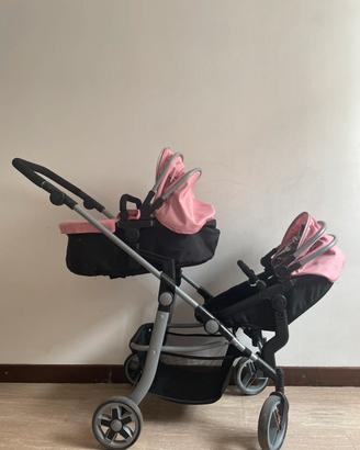 Passeggino doppio giocattolo