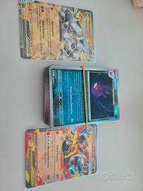 50 carte pokemon+ ex e mega ex