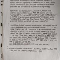 sei bottiglie olio liquimoly atf top tech 1200