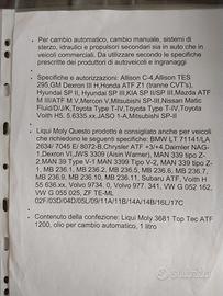 sei bottiglie olio liquimoly atf top tech 1200