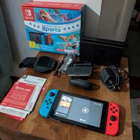 Nintendo Switch con Switch Sport e accessori