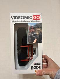 Microfono per fotocamera Røde Videomic GO