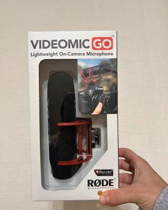 Microfono per fotocamera Røde Videomic GO