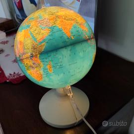 mappamondo vintage luminoso Ed Rico