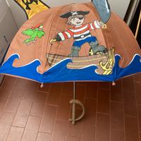 Ombrello per bambini pirata