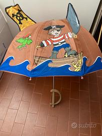 Ombrello per bambini pirata