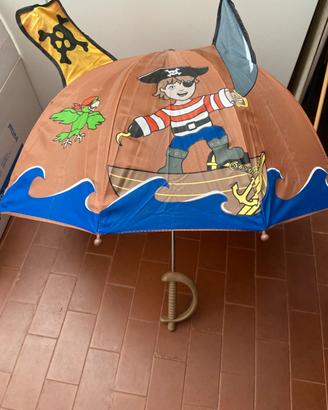 Ombrello per bambini pirata