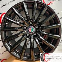 4 cerchi in lega raggio 17 alfa romeo giulia km0
