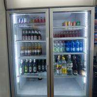 Frigorifero per bevande, frigo vetrina doppia anta