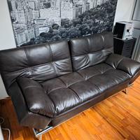 Divano in pelle Maison du Monde