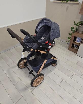 Passeggino Trio 3 in 1 GLOKID completo–Come nuovo!
