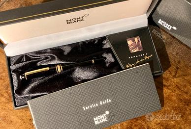 MontBlanc Stilografica Mozart Oro 14 Kt Nuova