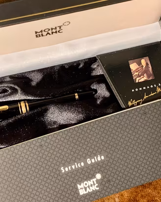MontBlanc Stilografica Mozart Oro 14 Kt Nuova