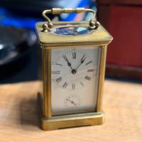 Orologio da carrozza XIX sec.-officier-pendulette