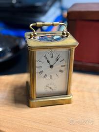 Orologio da carrozza XIX sec.-officier-pendulette